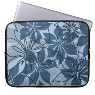 Olowalu Hibiscus Hawaiian Neopree Wetsuit Laptop Sleeve