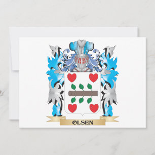Olsen Coat of Arms - Familiekust