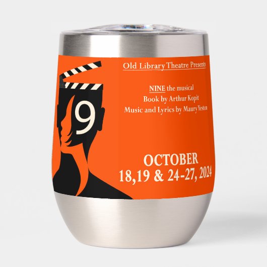 OLT Nine" Vino Tumbler (Voorkant)