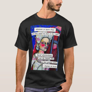 Olympe de Gouges Art Print T-shirt