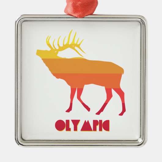 OlympElk Metalen Ornament (Voorkant)