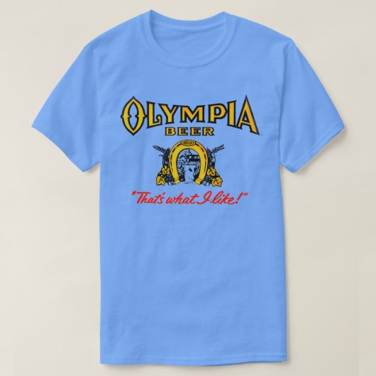 Olympia Beer T-shirt (Design voorkant)