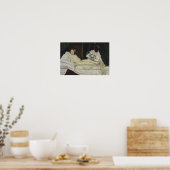 Olympia door Manet - Poster (Keuken)