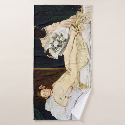 Olympia, Edouard Manet, 1863 (Serviette de bain)