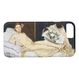 Olympia, Edouard Manet, 1863 iPhone 8/7 Hoesje