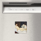 Olympia, Edouard Manet, 1863 Magneet (Insitu (Vaatwasser))