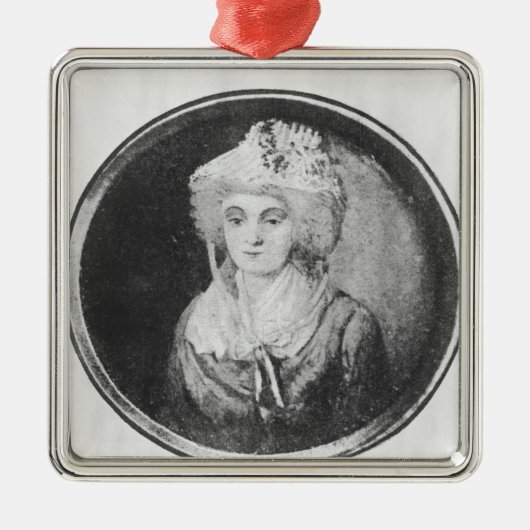 Olympia of Gouges Metalen Ornament (Voorkant)