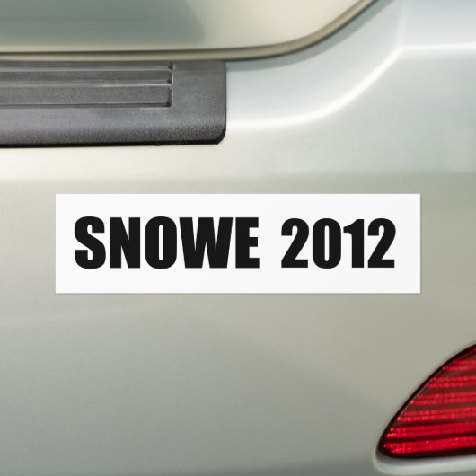 OLYMPIA SNOWE BUMPERSTICKER (Op auto)