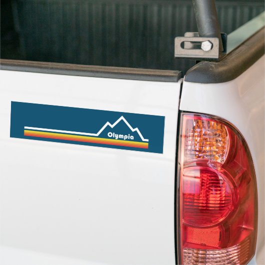 Olympia Washington Bumpersticker (Op Truck)