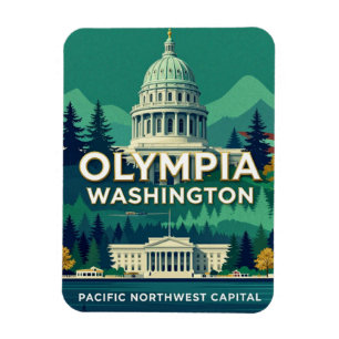 Olympia Washington Pacific Northwest-erfgoed Magneet