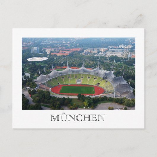 Olympiapark, Briefkaart München (Voorkant)
