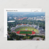 Olympiapark, Munich Carte postale (Devant / Derrière)