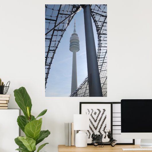 Olympiaturm Print (Thuiskantoor)