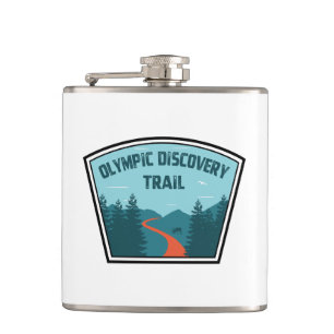 Olympic Discovery Trail staat in de Amerikaanse st Heupfles