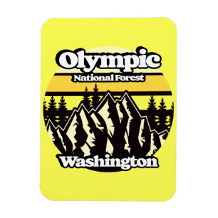 Olympic National Forest, Washington Magneet