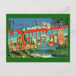 Olympic National Park ansichtkaart Briefkaart