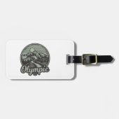 Olympic National Park Mountain Trail Bagagelabel (Voorkant horizontaal)