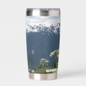 Olympic National Park Mountains Geïsoleerde Drinkbeker (Voorkant)