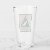 Olympic National Park Rustic Glas (Achterkant)