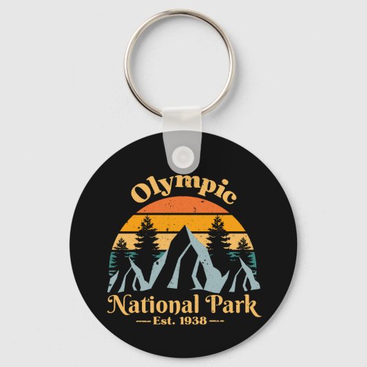 Olympic National Park Sleutelhanger (Voorkant)