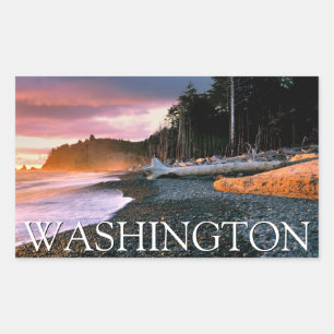 Olympic National Park Staat Washington Rechthoekige Sticker