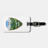 Olympic National Park Washington Arrowhead Bagagelabel (Voorkant horizontaal)