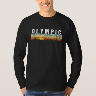 Olympic National Park Washington Camping Wandelen T-shirt