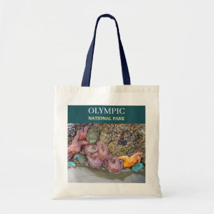 Olympic Ruby Beach Getijdenpoel, Zeesterren, Anemo Tote Bag