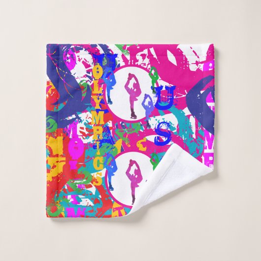 OLYMPIC SKATING  (Gant de toilette)