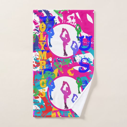 OLYMPIC SKATING  BAD HANDDOEK (Handdoek)