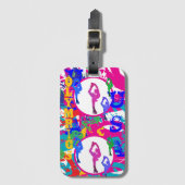 OLYMPIC SKATING  BAGAGELABEL (Voorkant (verticaal))