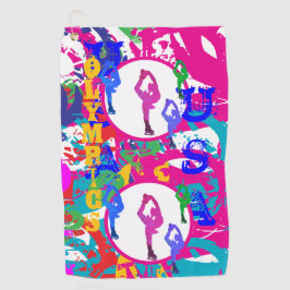 OLYMPIC SKATING  GOLFHANDDOEK