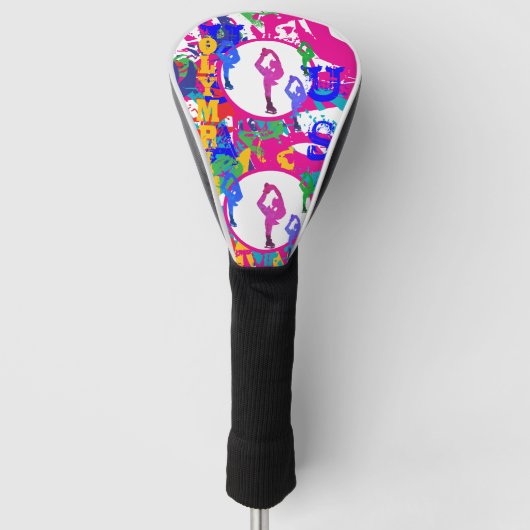 OLYMPIC SKATING  GOLFHEADCOVER (Voorkant)