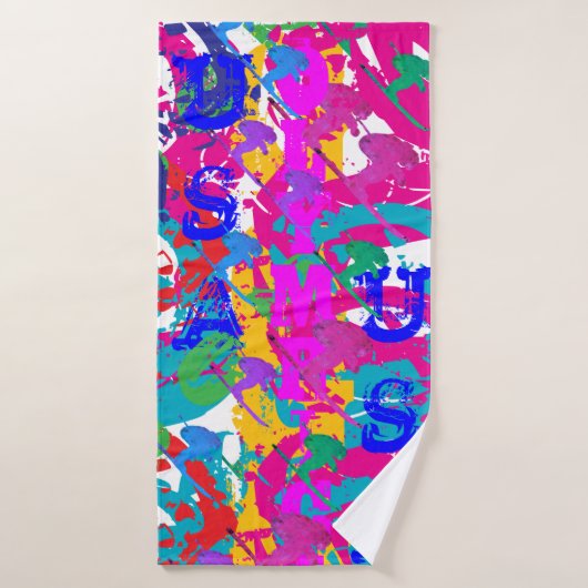 OLYMPIC SKIING BAD HANDDOEK (Badhanddoek)