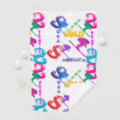 OLYMPIC SKIING GOLFHANDDOEK (Insitu)