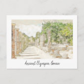 Olympie antique, Grèce Carte postale - Voyage vint (Devant)