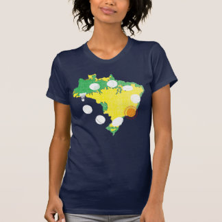 Olympisch Brazilië 2016 Rio T-shirt