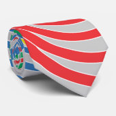 Olympisch cirkelperspectief stropdas (Opgerold)