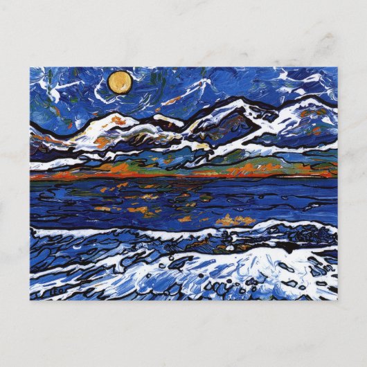 Olympisch gebergte briefkaart (Voorkant)