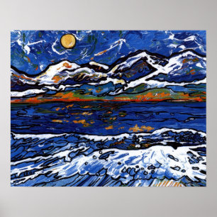 Olympisch gebergte poster