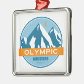Olympisch gebergte Washington Metalen Ornament (Links)