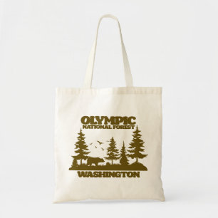 Olympisch Nationaal Bos Tote Bag
