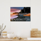 Olympisch Nationaal Park | de staat Washington Poster (Keuken)