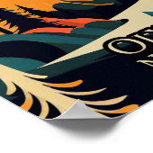 Olympisch Nationaal Park Hedendaagse Kunst Poster (Hoek)