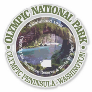 Olympisch Nationaal Park (NP2) Sticker