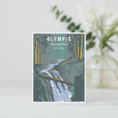  Olympisch Nationaal Park Washington Briefkaart (Staand voorkant)