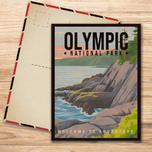 Olympisch Nationaal Park Washington Souvenir Briefkaart