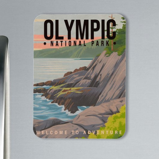 Olympisch Nationaal Park Washington  Souvenir Magneet