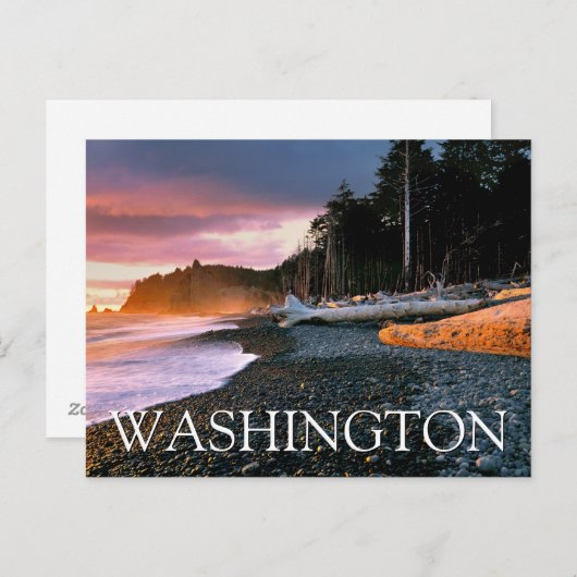 Olympisch Nationaal Park | Washington State Dank u Briefkaart (Voorkant / Achterkant)