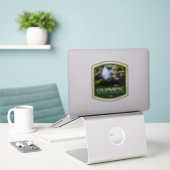 Olympisch NP (PF1) Sticker (Laptop op bureau)